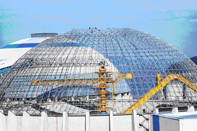 平顶山电厂网架工程