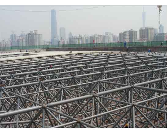 平顶山新建铁路干线广州调度网架工程